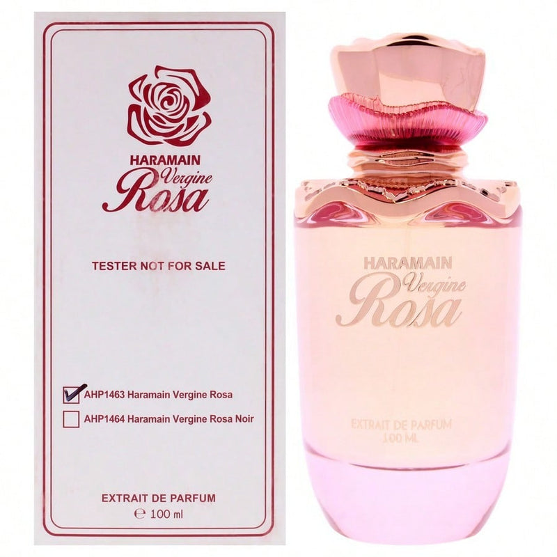 Al Haramain Vergine Rosa By Al Haramain Extrait De Parfum Spray (Tester) 3.33 Oz