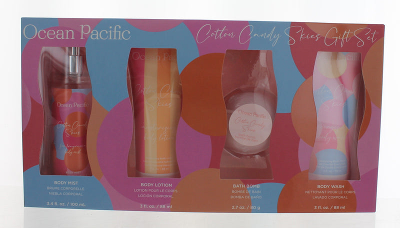 Ocean Pacific Op Cotton Candy Skies Women's Body Mist Gift Set