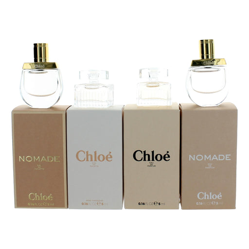 Chloe 4 Piece Mini Variety Women's Eau De Parfum Gift Set