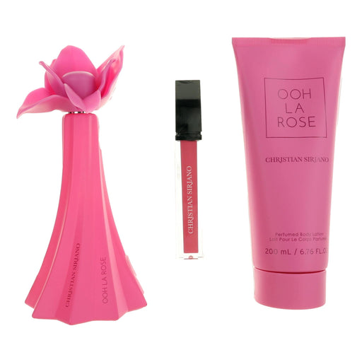 Christian Siriano Ooh La Rose Women's Eau De Parfum Gift Set