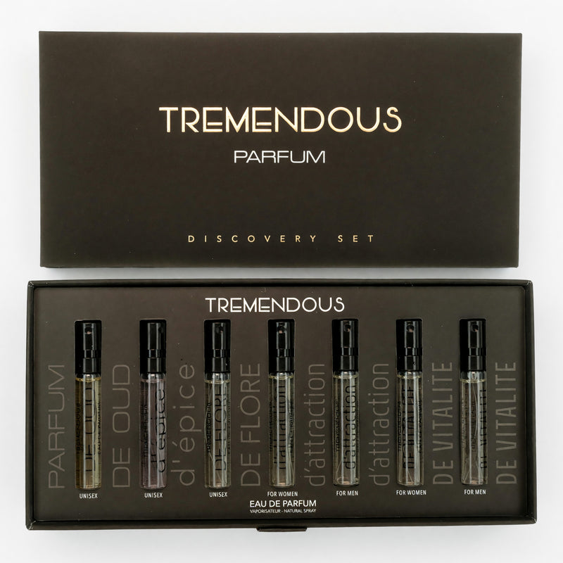 Tremendous Parfum, 7 Piece Discovery Eau De Parfum Gift Set
