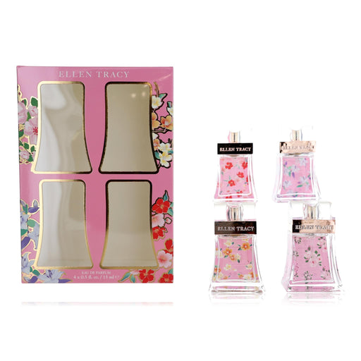 Ellen Tracy 4 Piece Floral Women's Eau De Parfum Gift Set