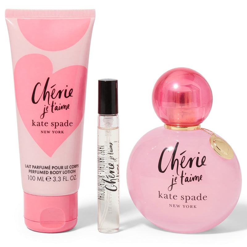 Kate Spade Cherie Je T'aime Women's Eau De Parfum Gift Set