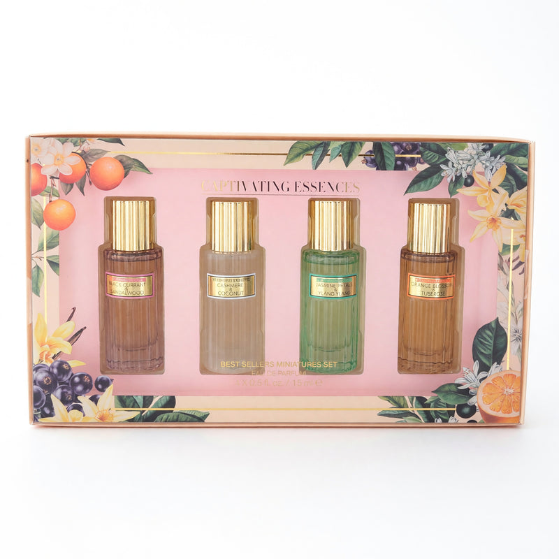 Captivating Essences 4 Piece Gift Set women Women's Eau De Parfum Gift Set