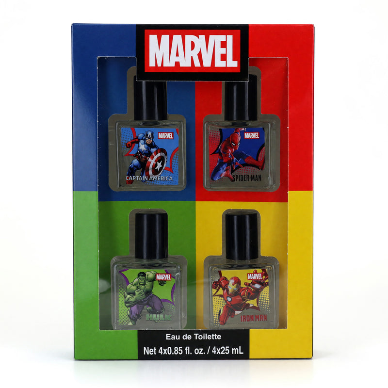 Marvel 4 Piece Gift Set for Kids Eau De Toilette Gift Set