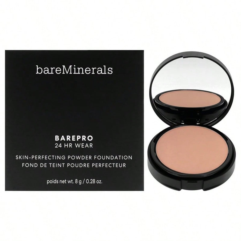 Bare Minerals BarePro 24 Hr Wear, .28oz Powder Foundation - Light 25 Neutral