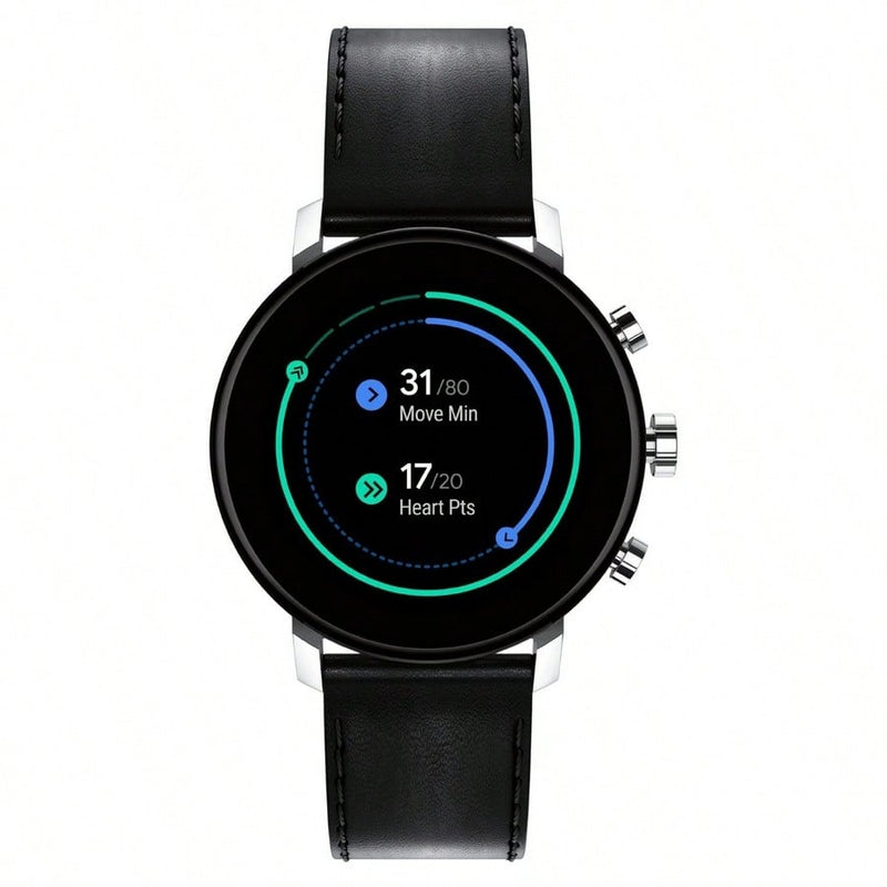 Movado Unisex's Connect 3660022 Strap Black Dial Digital Movement Buckle Clasp 40mm Round Watch