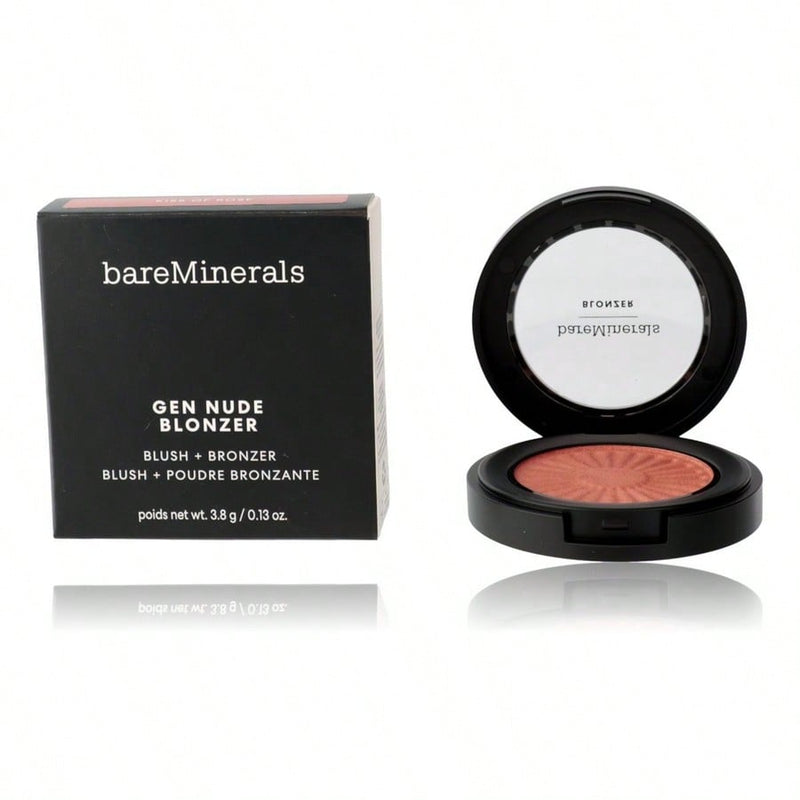 Bare Minerals Gen Nude Blonzer, .13oz Blush & Bronzer - Kiss Of Rose