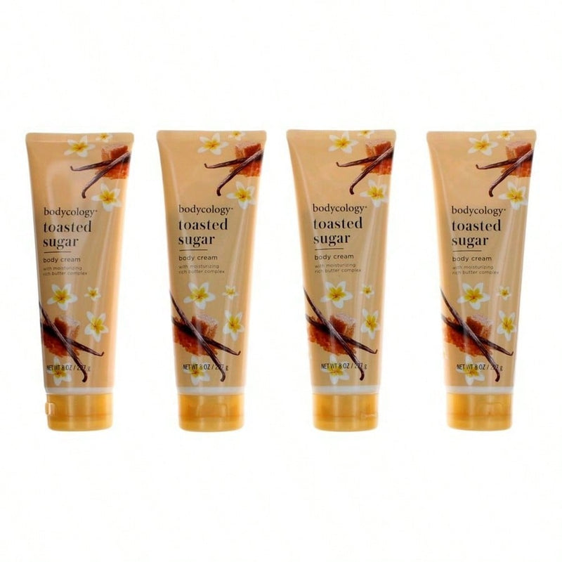 Toasted Sugar by Bodycology, 4 Pack 8oz Moisturizing Body Cream women