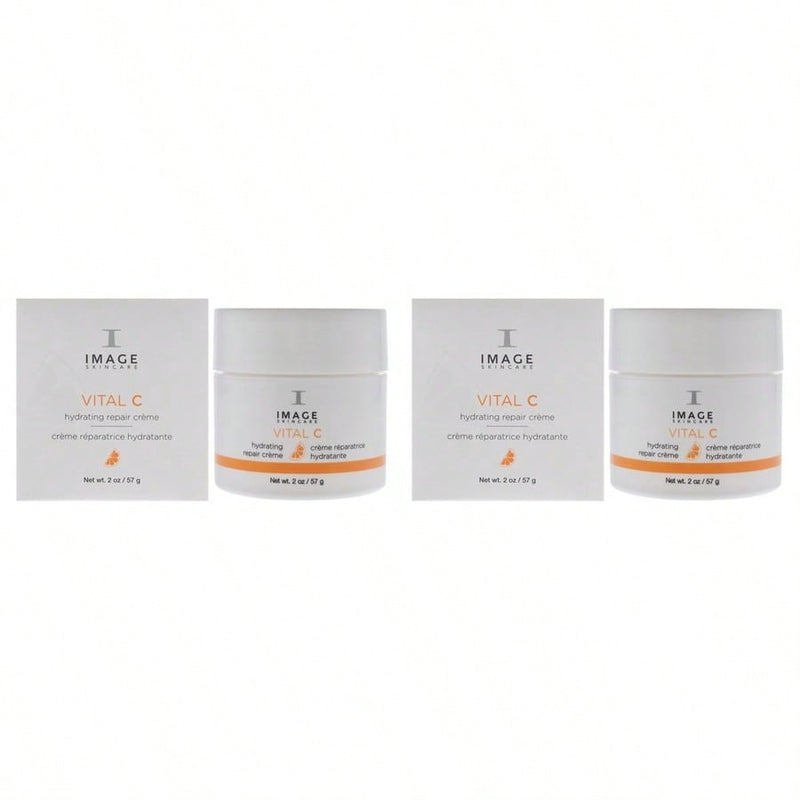 Vital C Hydrating Repair Creme by Image for Unisex - 2 oz Cream - Pack of 2