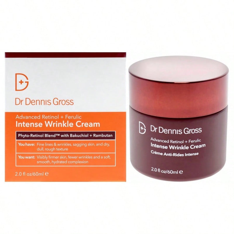 Advanced Retinol Plus Ferulic Intense Wrinkle Cream by Dr. Dennis Gross for Unisex - 2 oz Cream