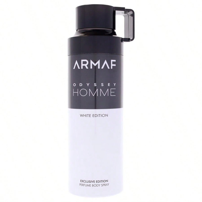 Odyssey - Homme White Edition by Armaf for Men - 6.8 oz Body Spray