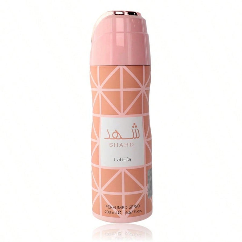 Shahd By Lattafa, 6.7 Oz Perfumed Deodorant Spray For Unisex