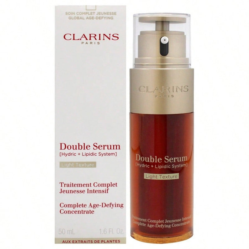 Double Serum Light by Clarins for Unisex - 1.7 oz Serum