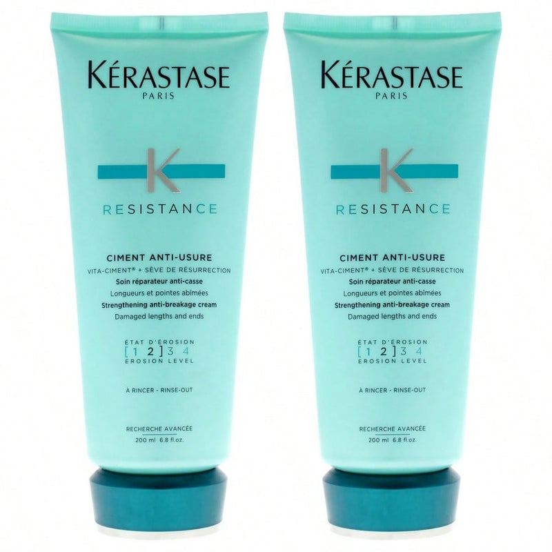 Resistance Ciment Anti-Usure Conditioner by Kerastase for Unisex - 6.8 oz Conditioner - Pack of 2