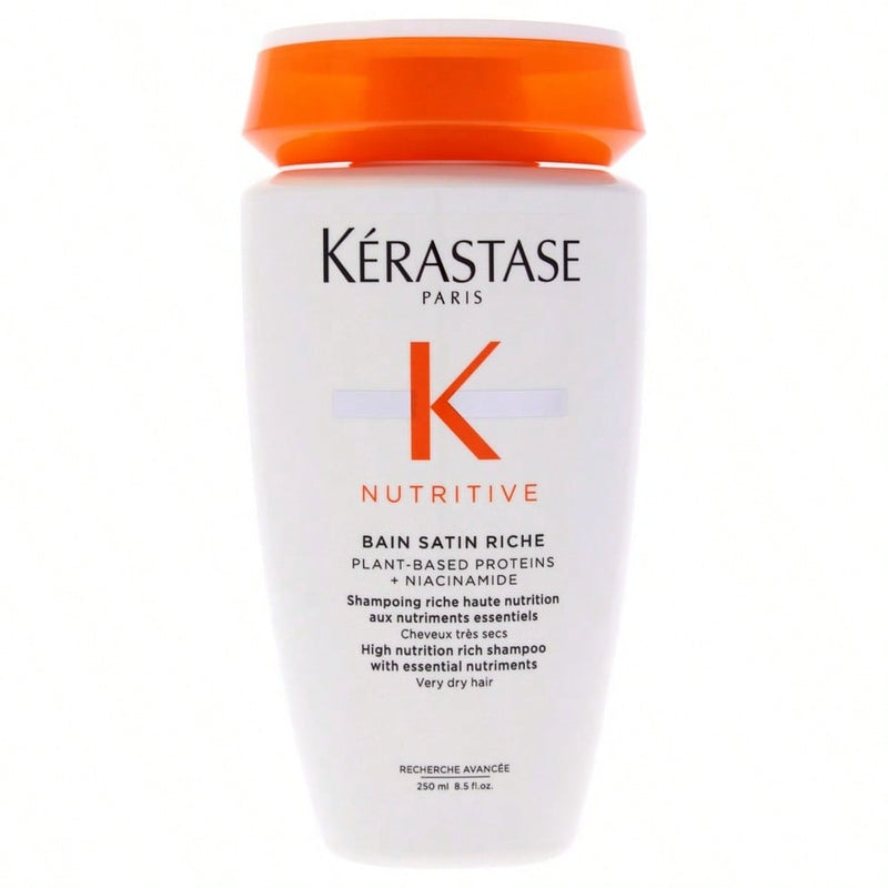 Nutritive Bain Satin Riche Shampoo by Kerastase for Unisex - 8.5 oz Shampoo