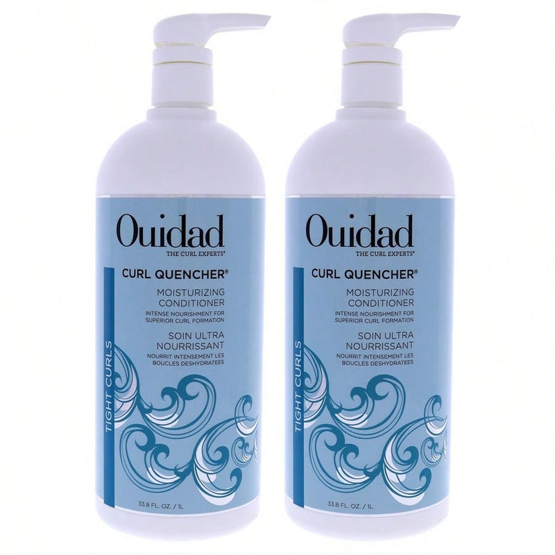 Curl Quencher Moisturizing Conditioner by Ouidad for Unisex - 33.8 oz Conditioner - Pack of 2