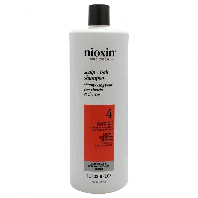 System 4 Cleanser Shampoo by Nioxin for Unisex - 33.8 oz Shampoo