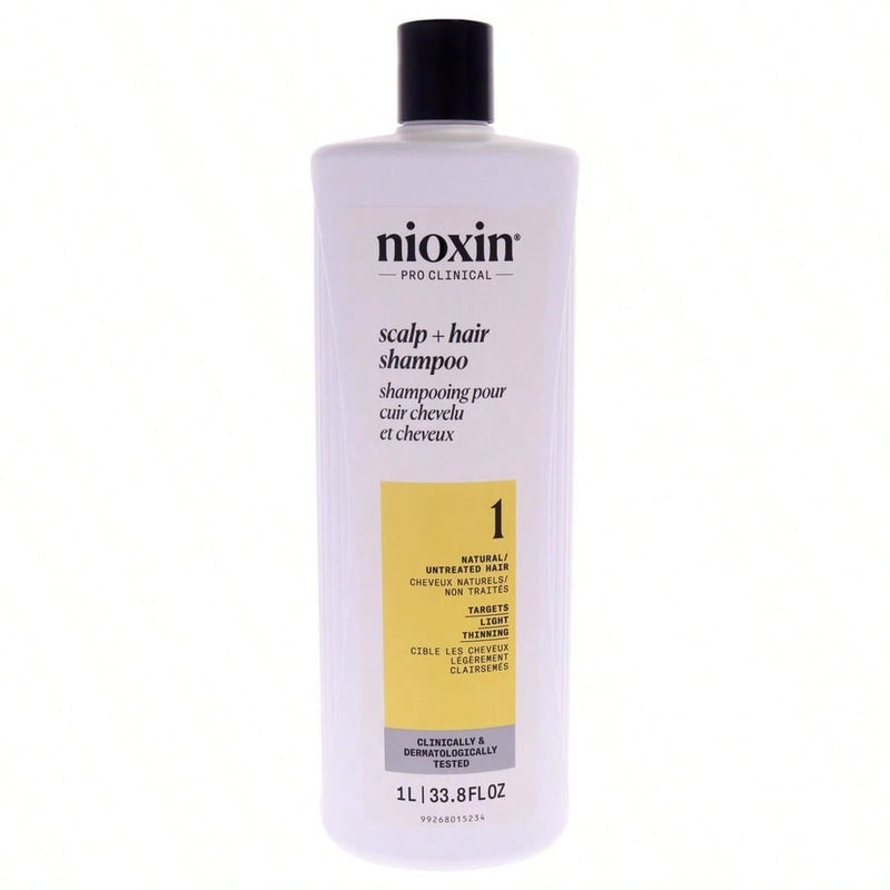 System 1 Cleanser Shampoo by Nioxin for Unisex - 33.8 oz Shampoo