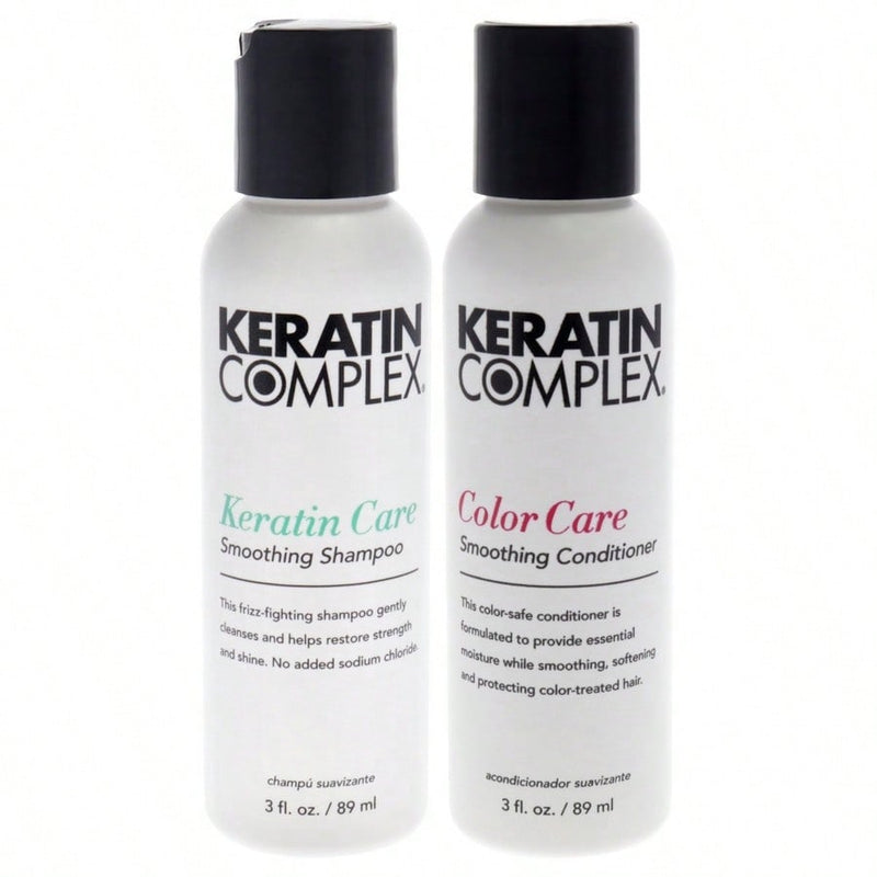 Keratin Complex Kit by Keratin Complex for Unisex - 2 Pc Kit 3oz Conditioner, 3oz Shampoo