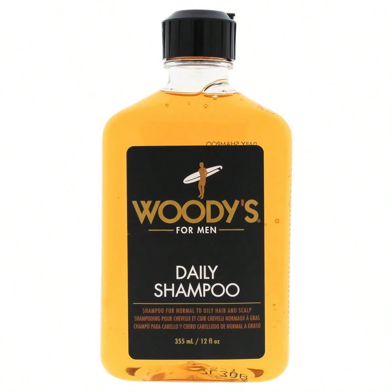 Daily Shampoo by Woodys for Men - 12 oz Shampoo