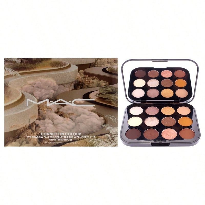 Connect In Colour Eye Shadow Palette - Unfiltered Nudes by MAC for Women - 0.43 oz Eye Shadow