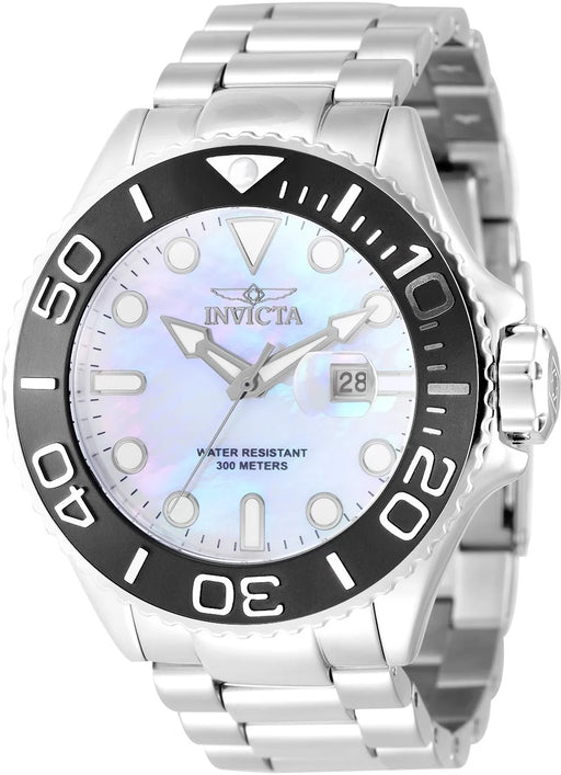 Invicta Grand Diver Men's Quartz 52mm Watch – Stainless Steel