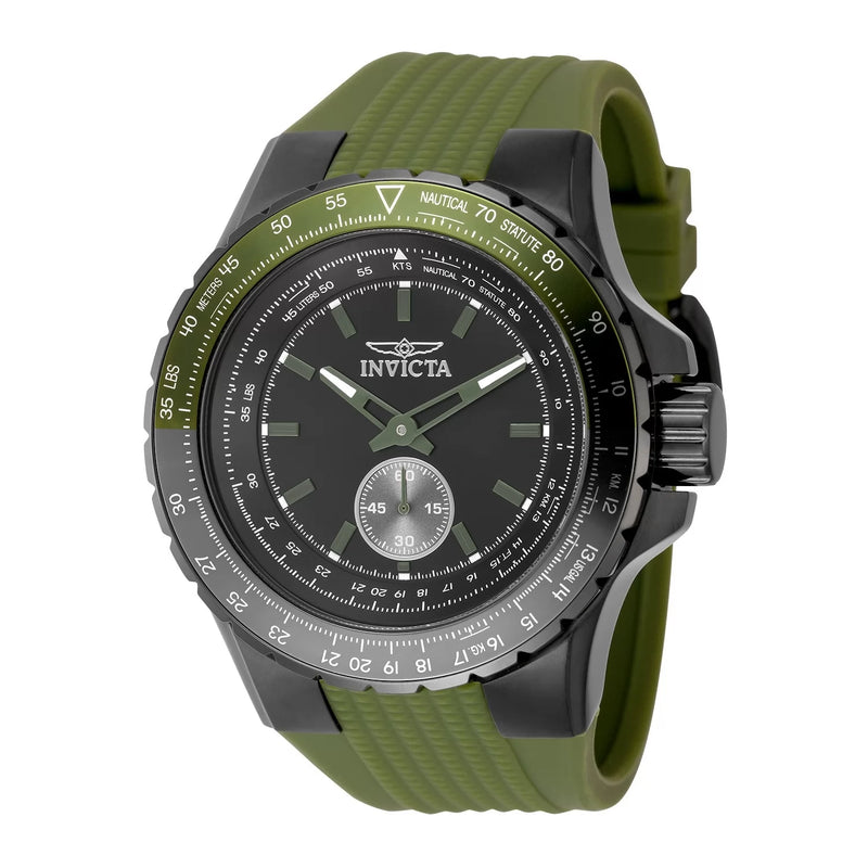 Invicta Aviator Men's Quartz 50mm Watch – Silicon