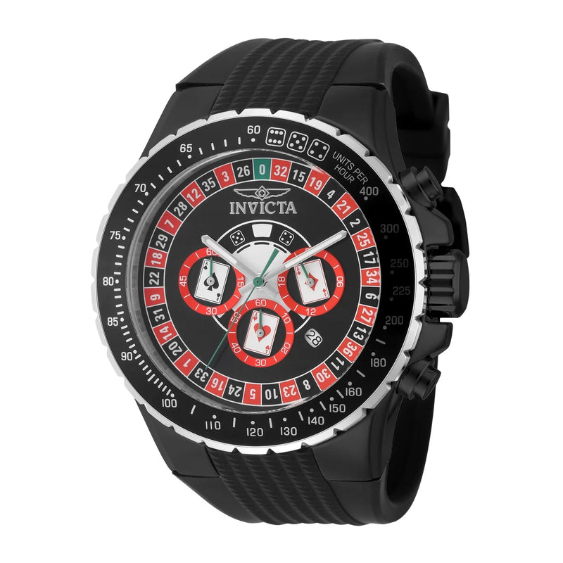Invicta Aviator Men's Quartz 50mm Watch – Silicone
