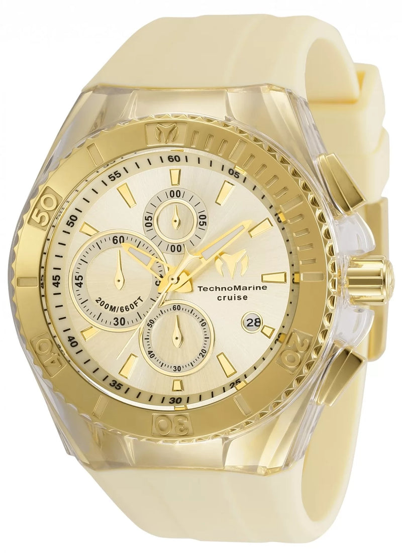 Technomarine Cruise Men's Quartz 45mm Watch – Silicon