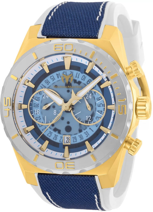 Technomarine Reef Men's Quartz 48mm Watch – Stainless Steel Mesh