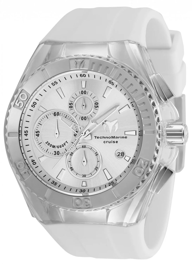 Technomarine Cruise Men's Quartz 45mm Watch – Silicon
