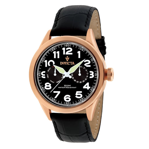 Invicta Vintage Men's Quartz 45mm Watch – Leather