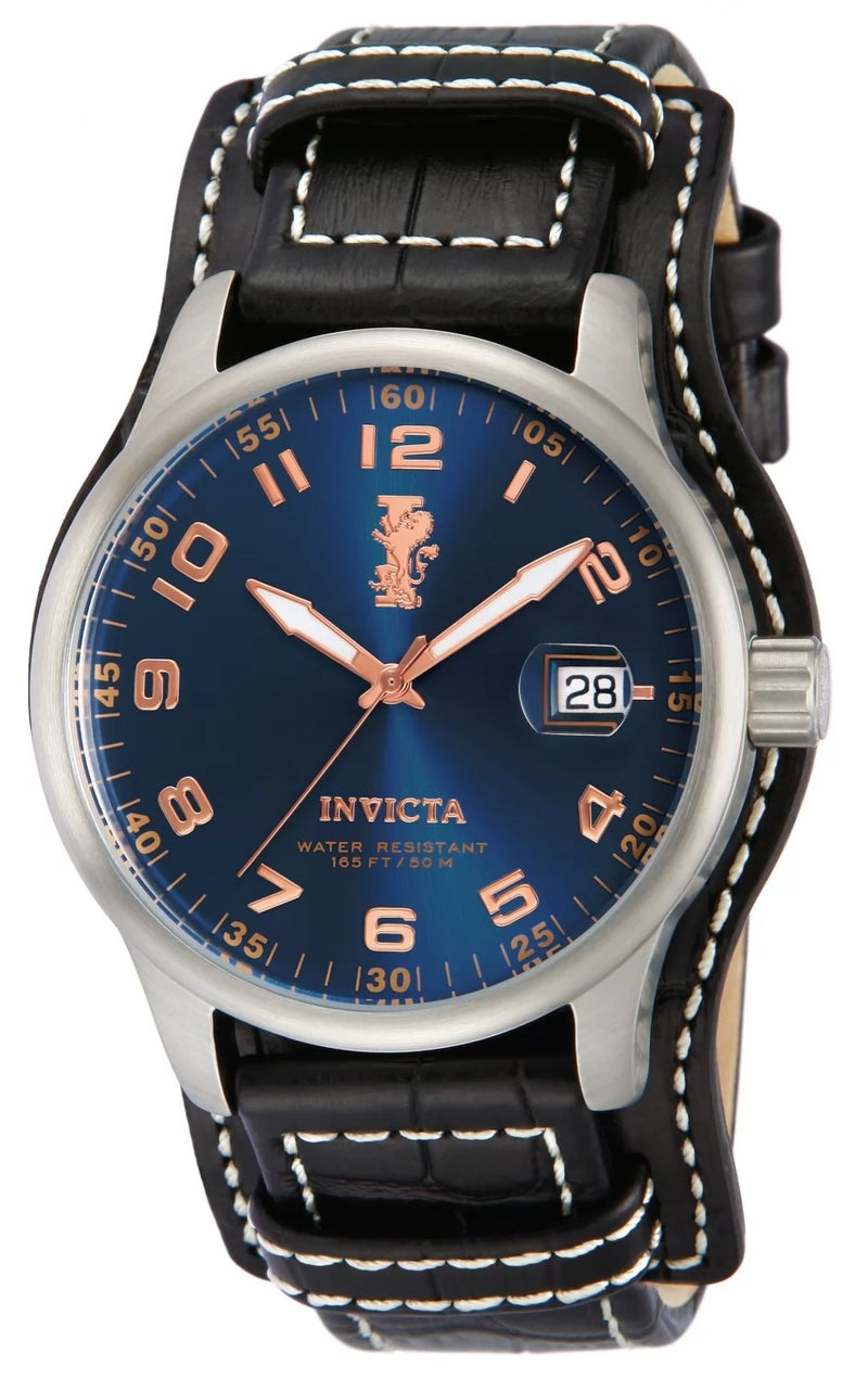 Invicta I-Force Men's Quartz 44mm Watch – Leather