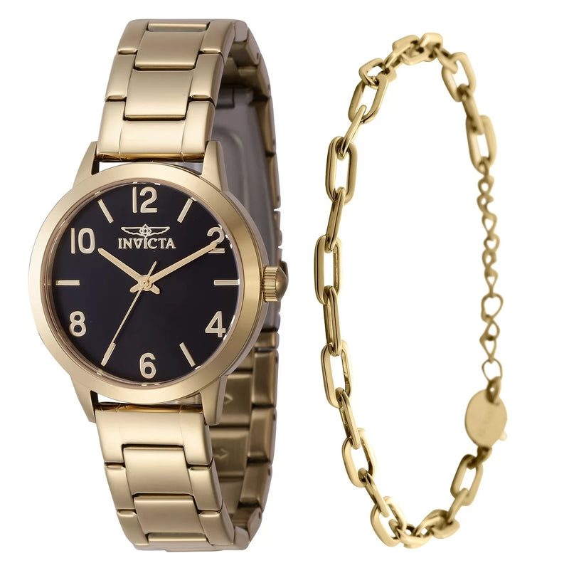 Invicta Wildflower Women's Quartz 34mm Watch – Stainless Steel