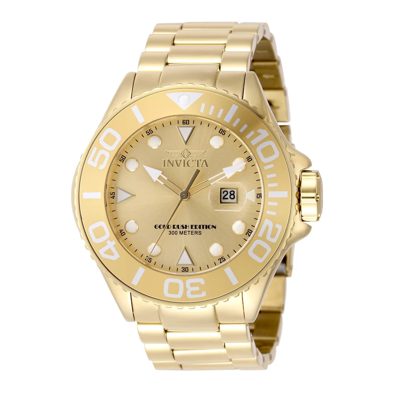 Invicta Grand Diver Men's Quartz 52mm Watch – Stainless Steel