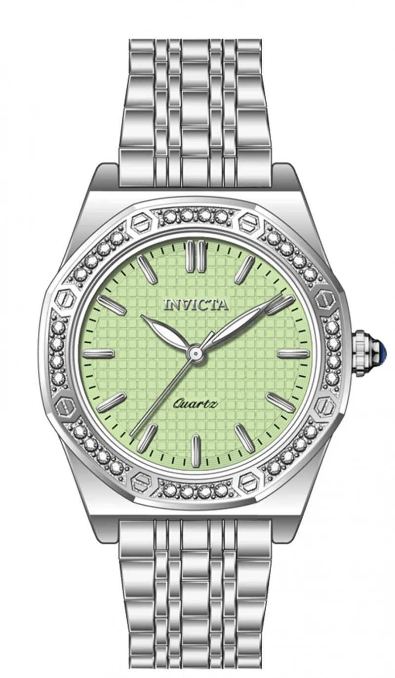 Invicta Wildflower Women's Quartz 33mm Watch – Stainless Steel