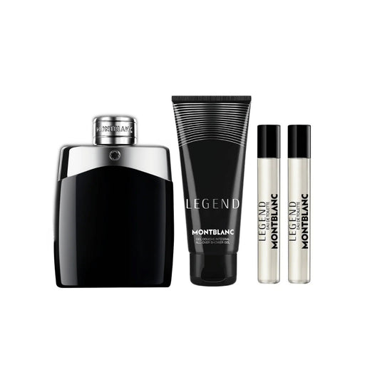 Mont Blanc Legend + 2 + All Over Shower Gel Men's Eau De Toilette Gift Set