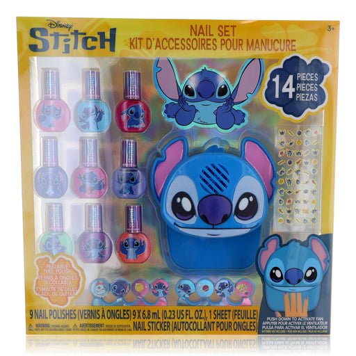 Disney Stitch Nail With Nail Dryer Gift Set