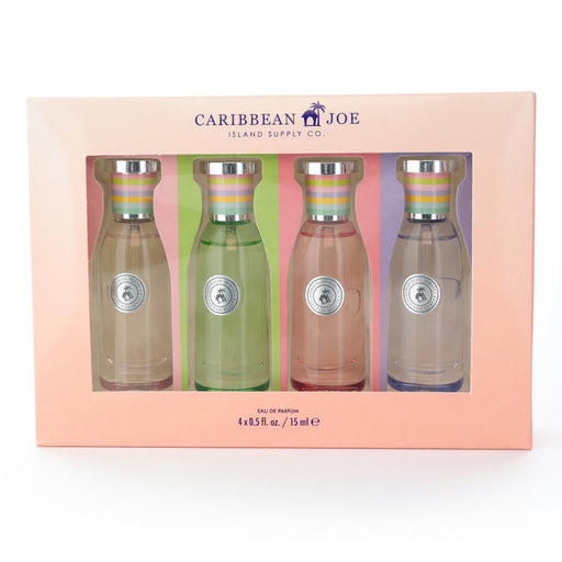 Caribbean Joe 4 Piece Women's Eau De Parfum Gift Set