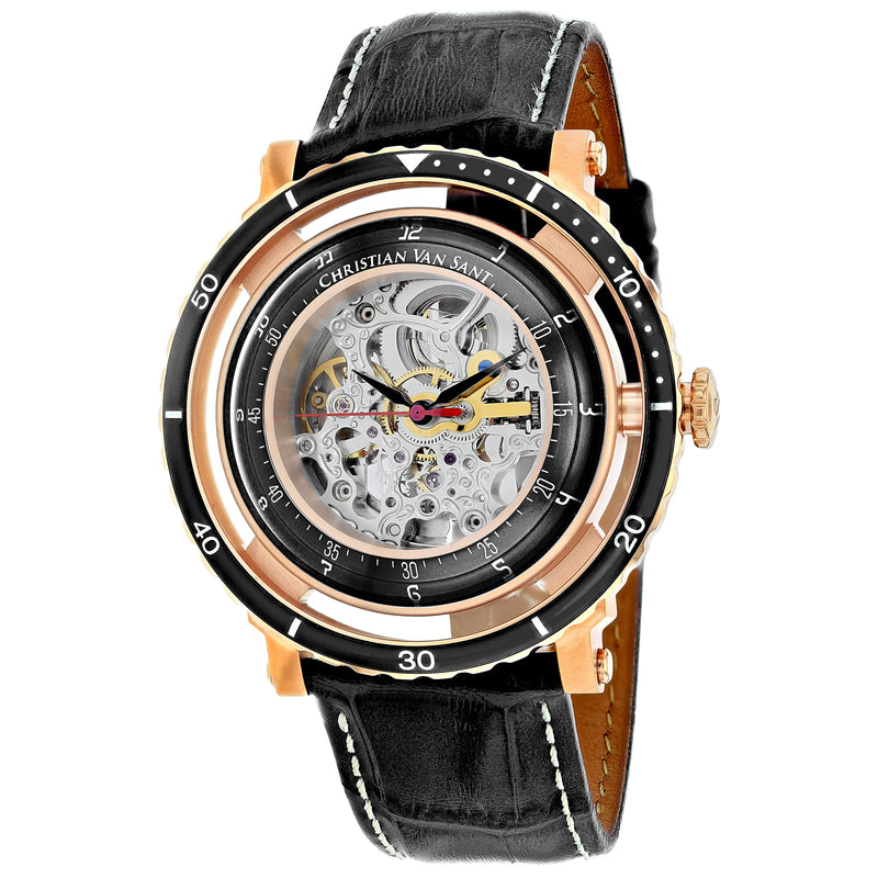 Christian Van Sant Dome Men's Automatic 45mm Watch