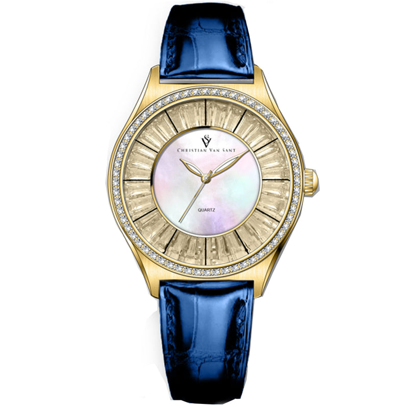 Christian Van Sant Luna Women's Quartz 40mm Watch