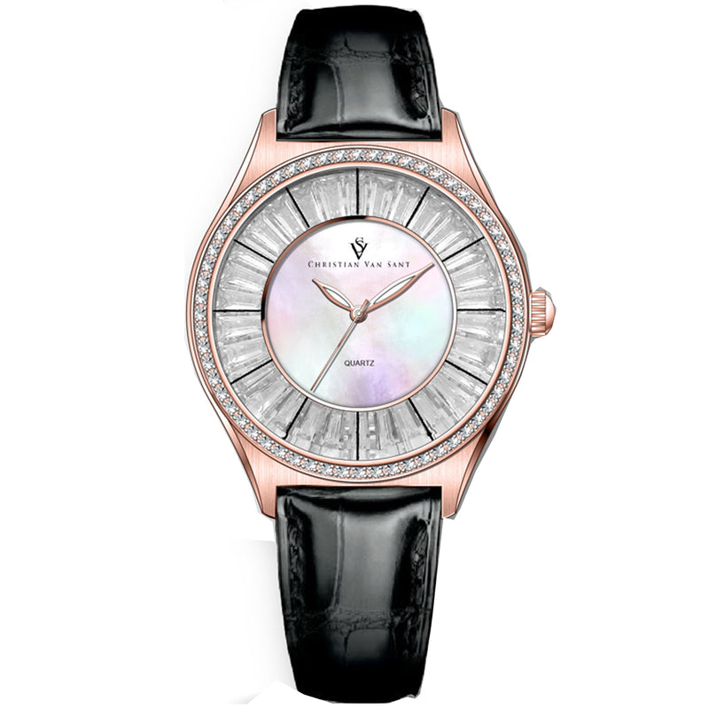 Christian Van Sant Luna Women's Quartz 40mm Watch