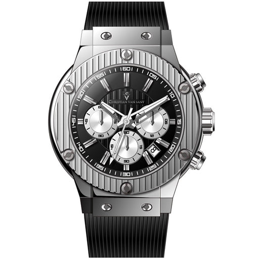 Christian Van Sant Monarchy Men's Quartz 46mm Watch