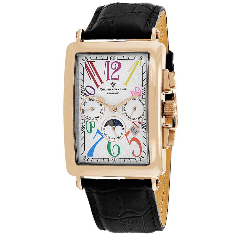 Christian Van Sant Prodigy Men's Automatic 52mm Watch