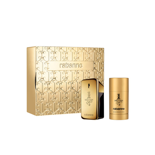 Paco Rabanne One Million + Deodorant Stick Men's Eau De Toilette Gift Set