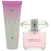 Versace Bright Crystal + Body Lotion Women's Eau De Toilette Gift Set