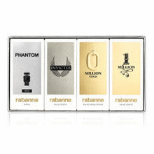 Paco Rabanne One Million + Million Gold Intense + Invictus + Phantom Men's Eau De Parfum Gift Set