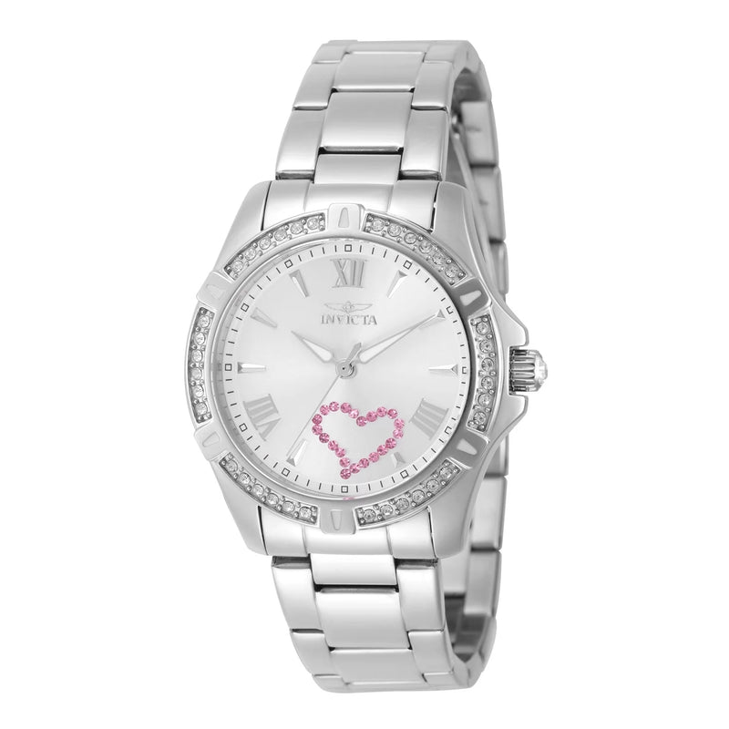 Invicta Angel Women's Quartz 34mm Watch – Stainless Steel