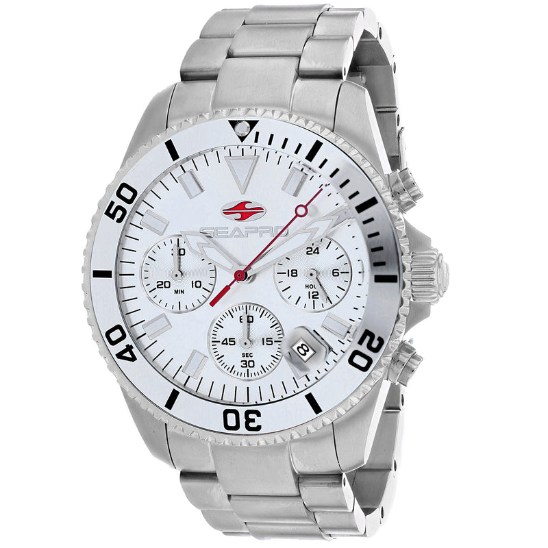 Seapro Scuba 200 Chrono Men's Quartz 43mm Watch
